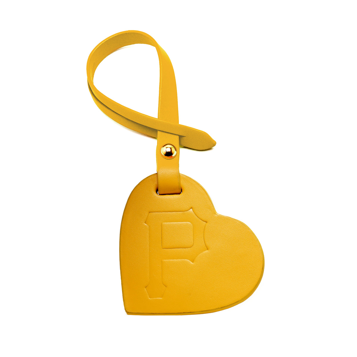 Rochelle Heart Charm - Pittsburgh Pirates