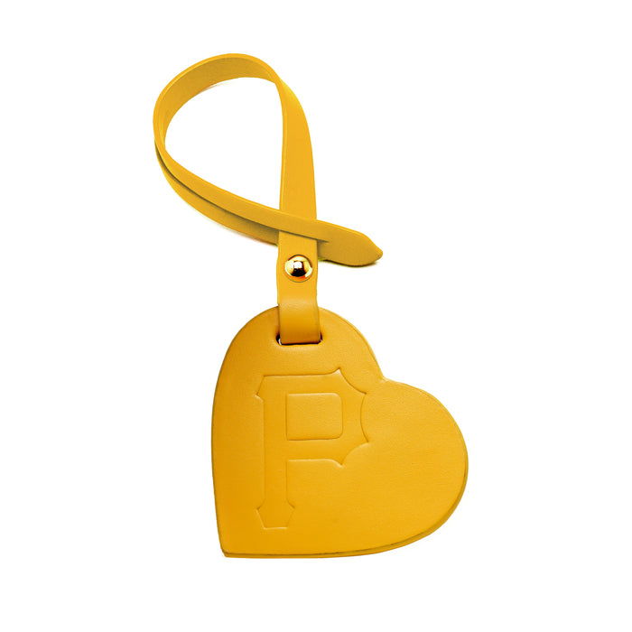 Rochelle Heart Charm - Pittsburgh Pirates