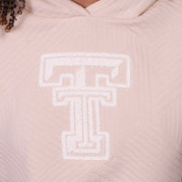 MARGOT CHENILLE QUILTED HOODIE - Texas Tech Univ. Red Raiders