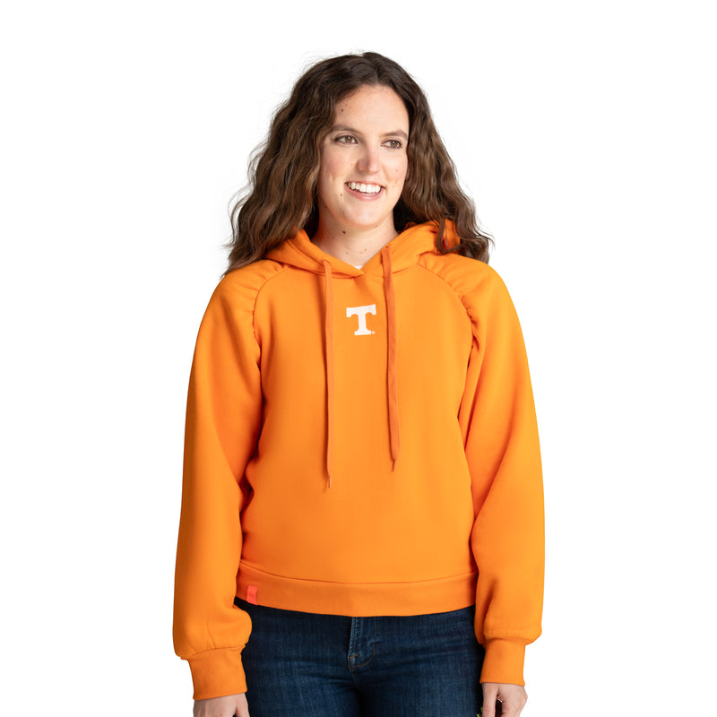 MAXINE ROUCHED FLEECE HOODIE - Univ. of Tennessee Volunteers
