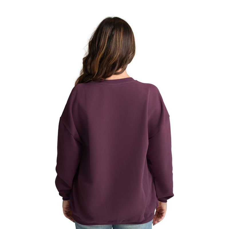 MIRANDA OVERSIZED FLEECE CREW - Florida State Seminoles