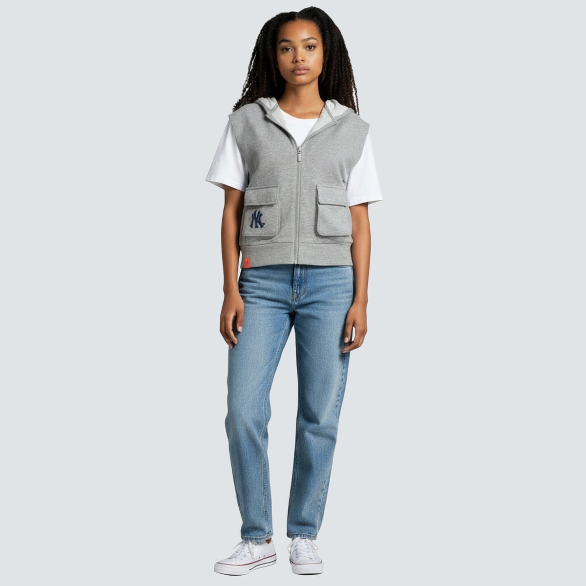 MAE CARGO ZIP VEST - New York Yankees