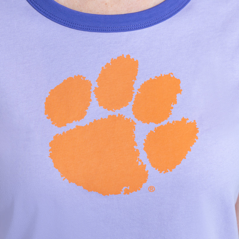 NORA RINGER TEE - Clemson Univ. Tigers