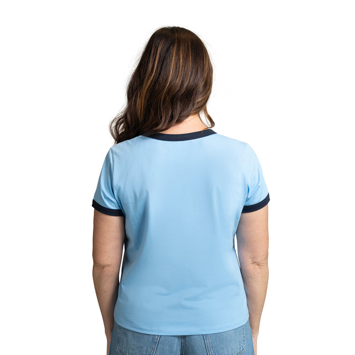 NORA RINGER TEE - Univ. of Michigan Wolverines