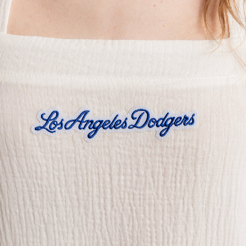 NYSSA HALTER MIDI DRESS - Los Angeles Dodgers