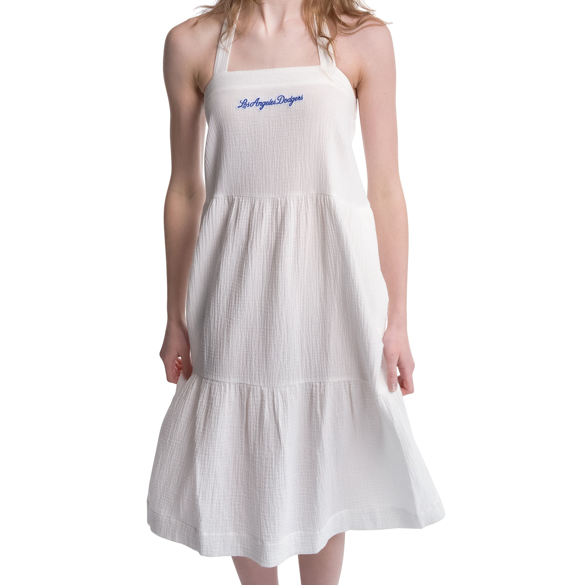 NYSSA HALTER MIDI DRESS - Los Angeles Dodgers