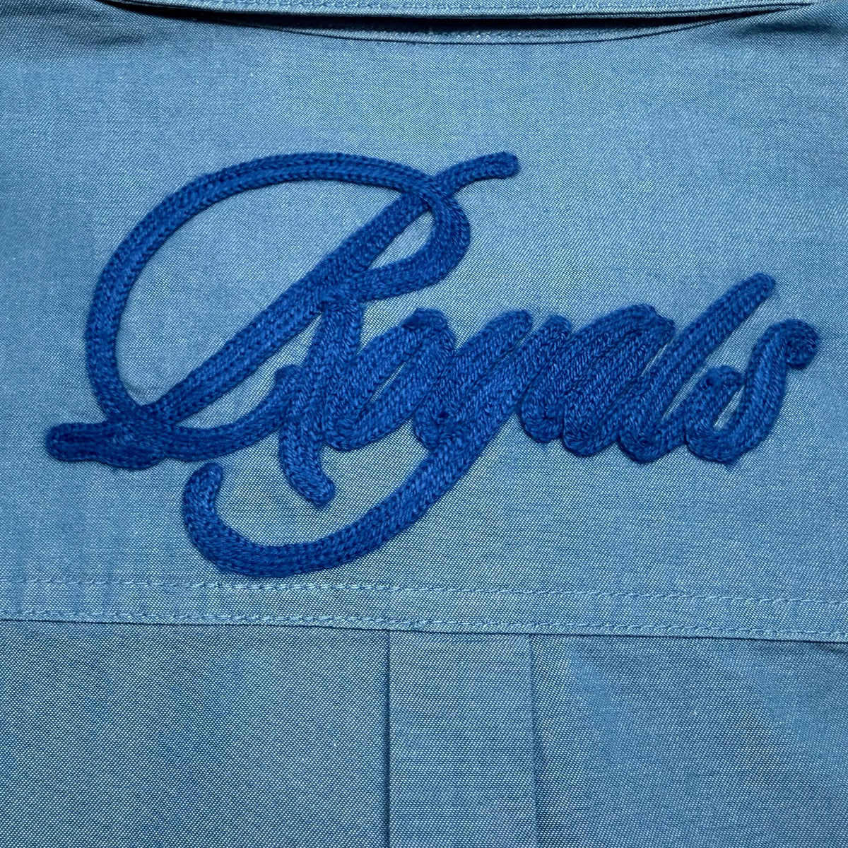 NOLA CROPPED CHAMBRAY SHIRT - Kansas City Royals