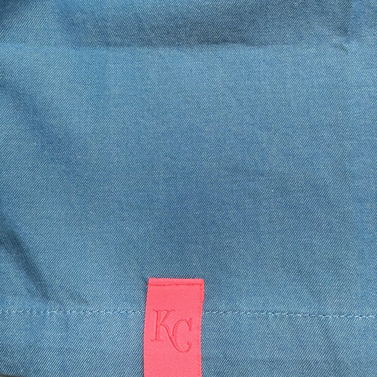 NOLA CROPPED CHAMBRAY SHIRT - Kansas City Royals