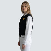 PEARL CONTRAST VARSITY BOMBER - Univ. of Iowa Hawkeyes