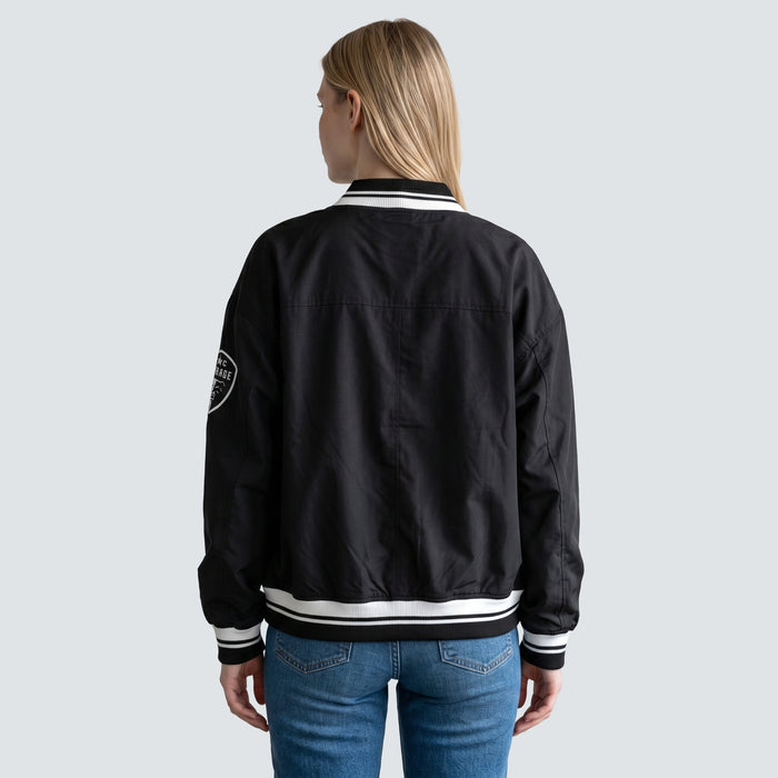 PEYTON OVERSIZED WINDBREAKER PULLOVER - North Carolina Courage