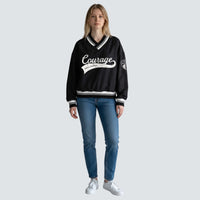 PEYTON OVERSIZED WINDBREAKER PULLOVER - North Carolina Courage