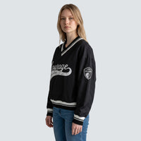 PEYTON OVERSIZED WINDBREAKER PULLOVER - North Carolina Courage