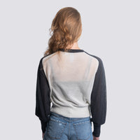 SERAPHINA MESH RAGLAN SWEATER - Los Angeles Dodgers