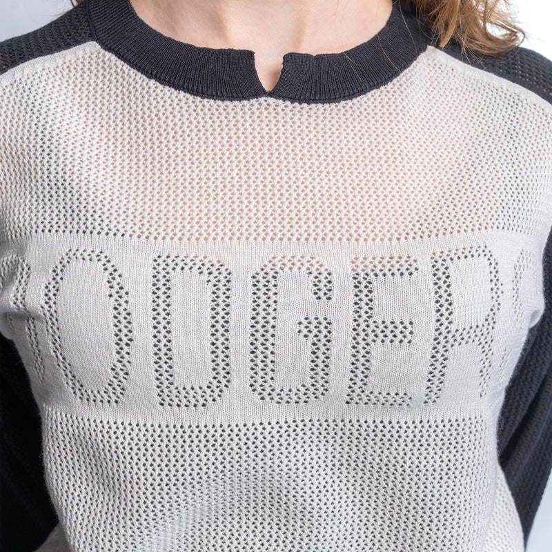 SERAPHINA MESH RAGLAN SWEATER - Los Angeles Dodgers