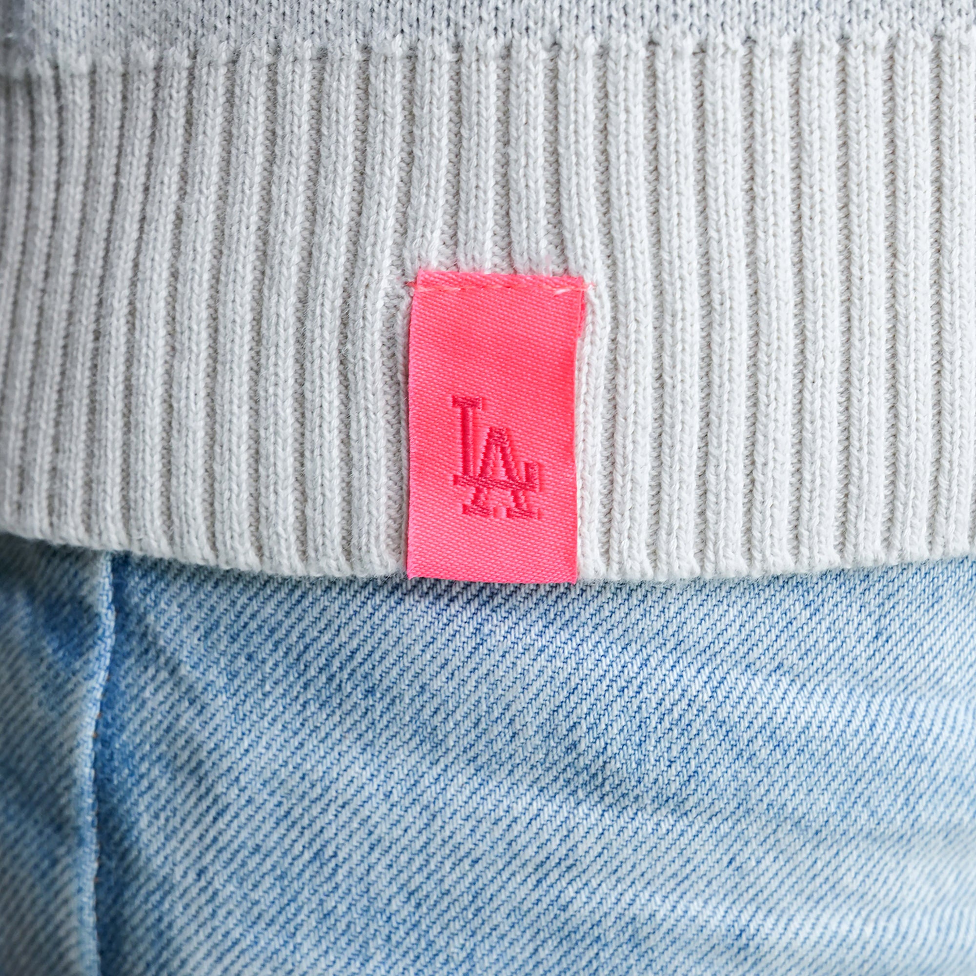 LA Dodgers カーディガン ライトブルー French Terry Button Front Cardigan Los Angeles Dodgers