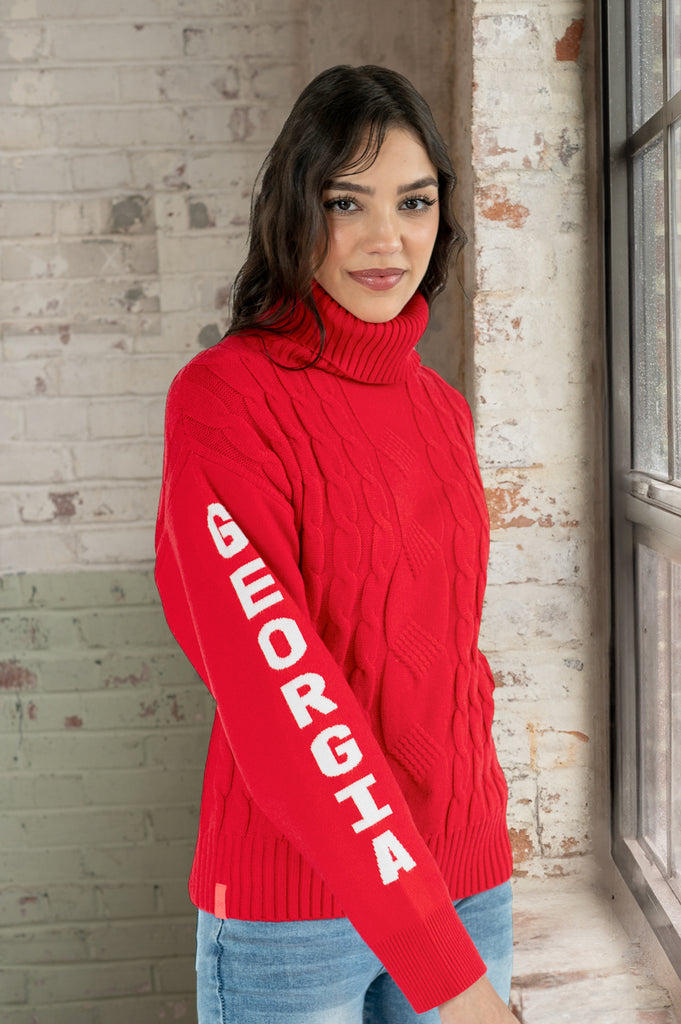 NAME SLEEVE SWEATER - Univ. of Georgia Bulldogs