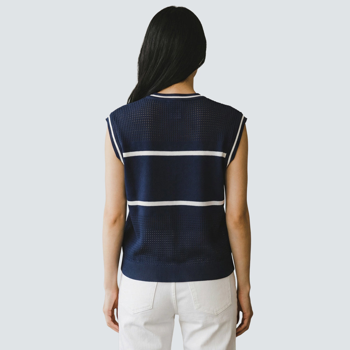 SALEM POINTELLE CREWNECK VEST - Kansas City Royals