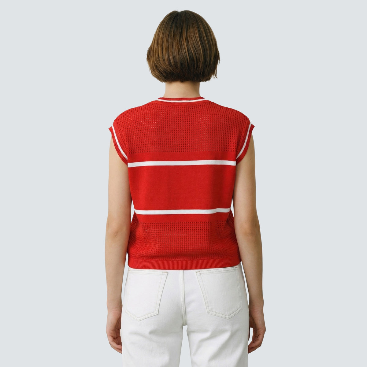SALEM POINTELLE CREWNECK VEST - Philadelphia Phillies