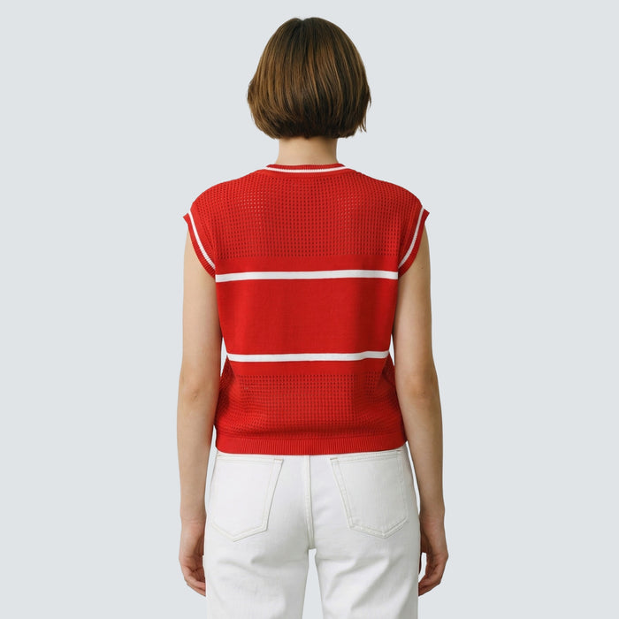 SALEM POINTELLE CREWNECK VEST - Philadelphia Phillies