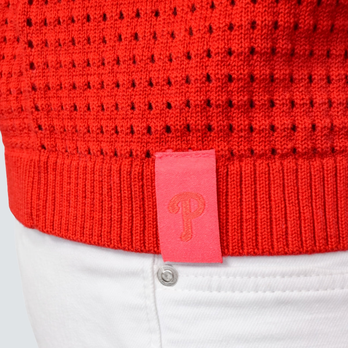SALEM POINTELLE CREWNECK VEST - Philadelphia Phillies