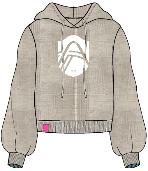 MARGOT CHENILLE QUILTED HOODIE - St. Louis CITY SC