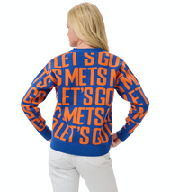 SHEA TEAM JACQUARD CARDIGAN - New York Mets