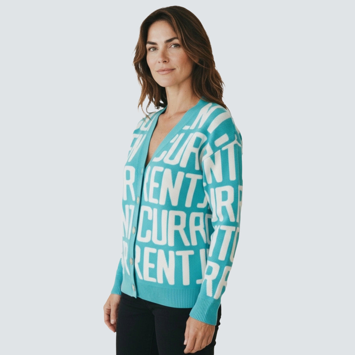 SHEA TEAM JACQUARD CARDIGAN - Kansas City Current