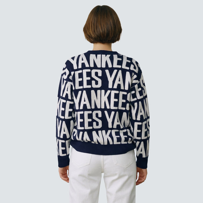 SHEA TEAM JACQUARD CARDIGAN - New York Yankees
