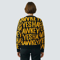 SHEA TEAM JACQUARD CARDIGAN - Univ. of Iowa Hawkeyes