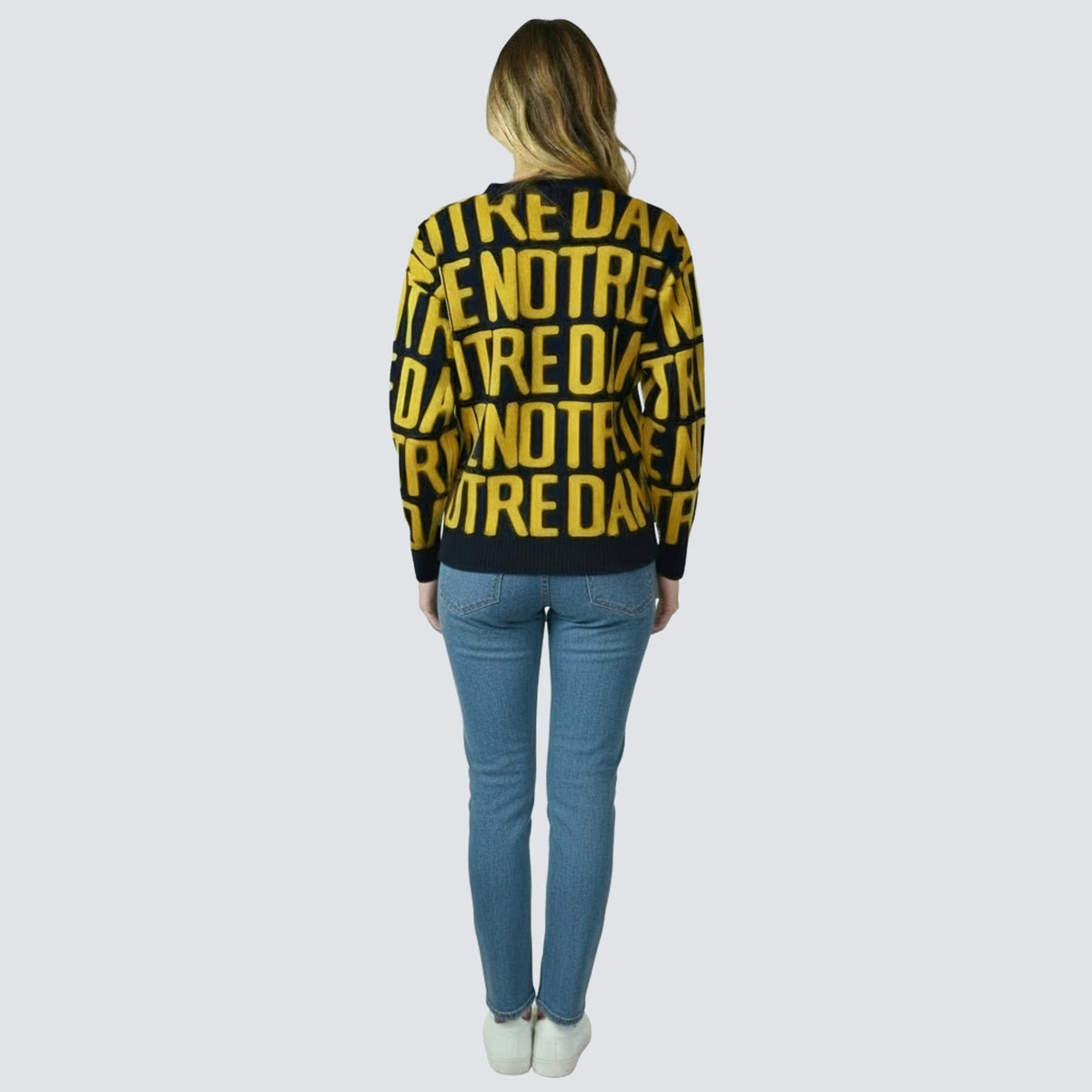 SHEA TEAM JACQUARD CARDIGAN - Univ. of Notre Dame Fighting Irish