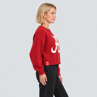 SHELLI BOXY CREW SWEATER - Univ. of Alabama Crimson Tide