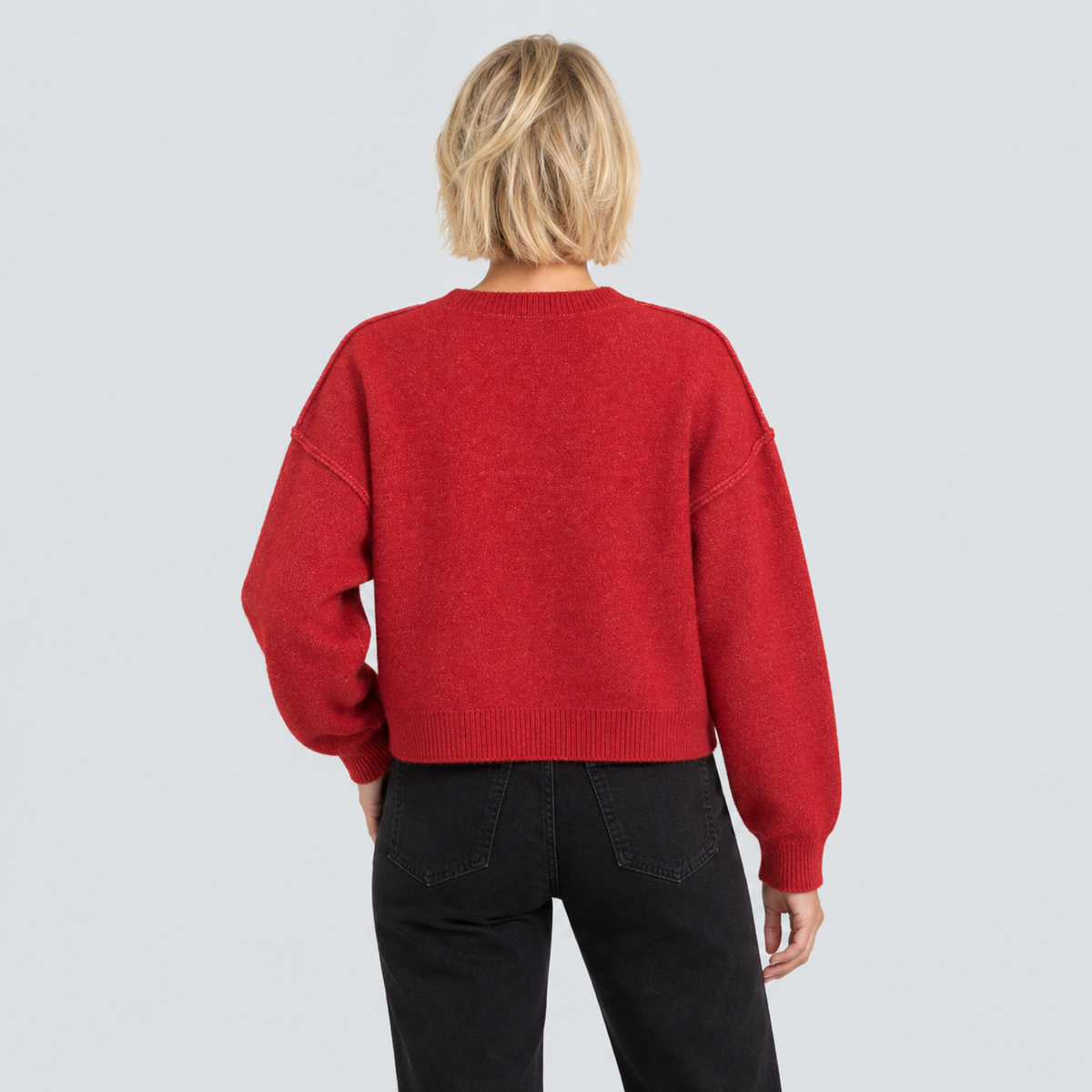 SHELLI BOXY CREW SWEATER - Univ. of Alabama Crimson Tide