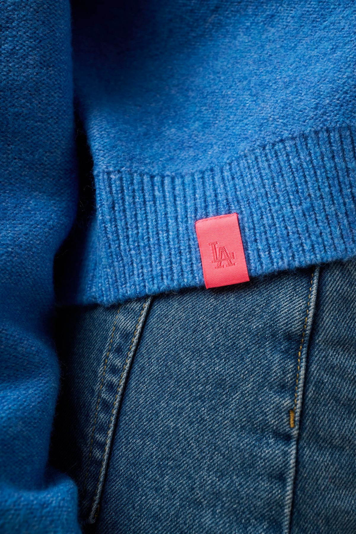 SHELLI BOXY CREW SWEATER - Los Angeles Dodgers