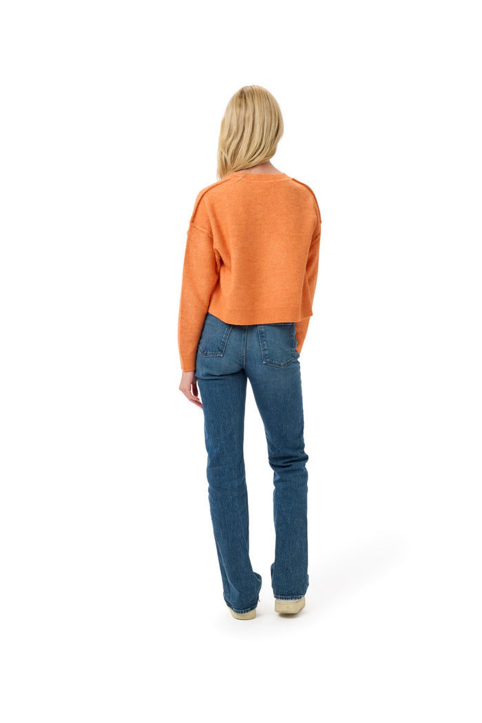 SHELLI BOXY CREW SWEATER  - New York Mets