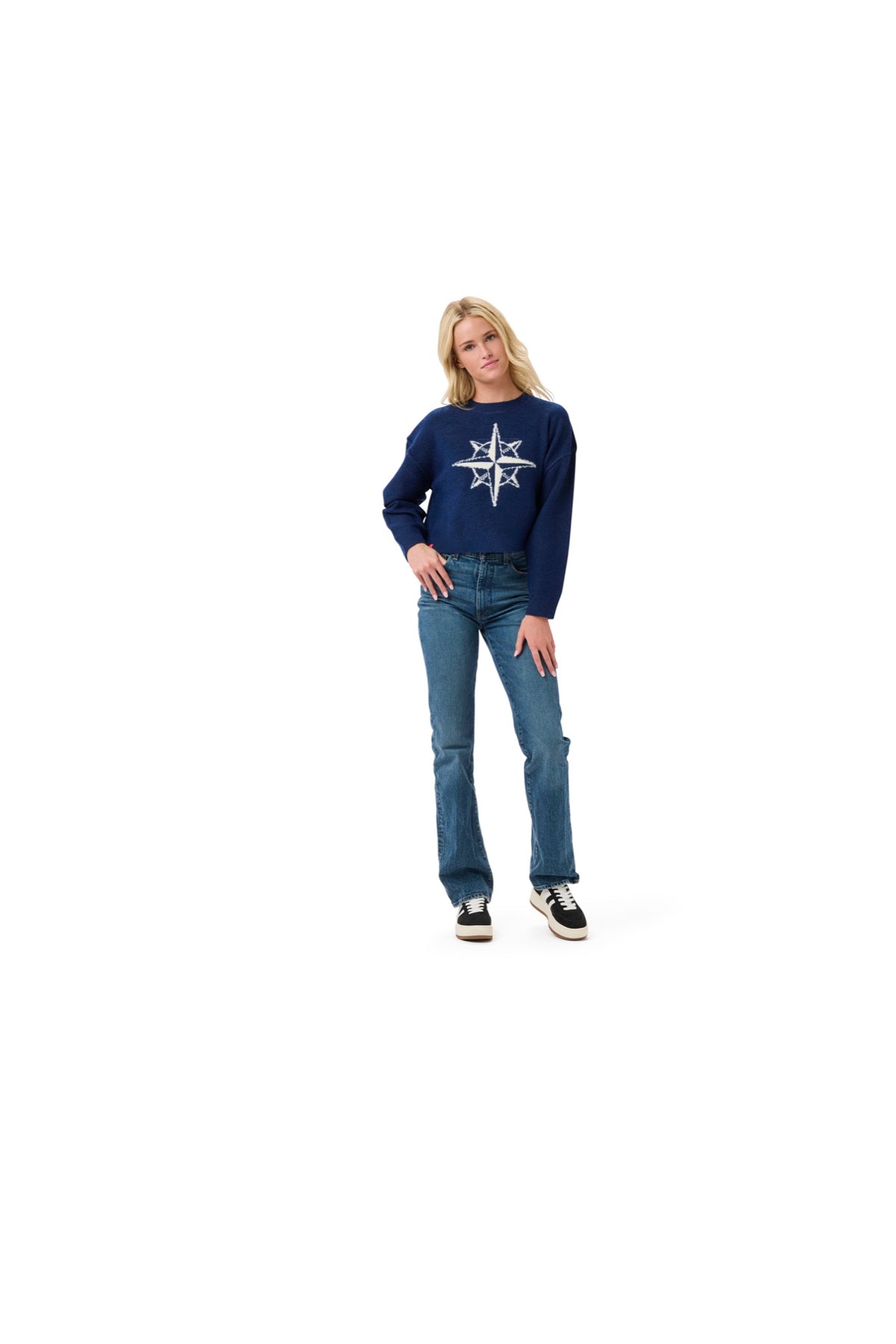 SHELLI BOXY CREW SWEATER  - Seattle Mariners