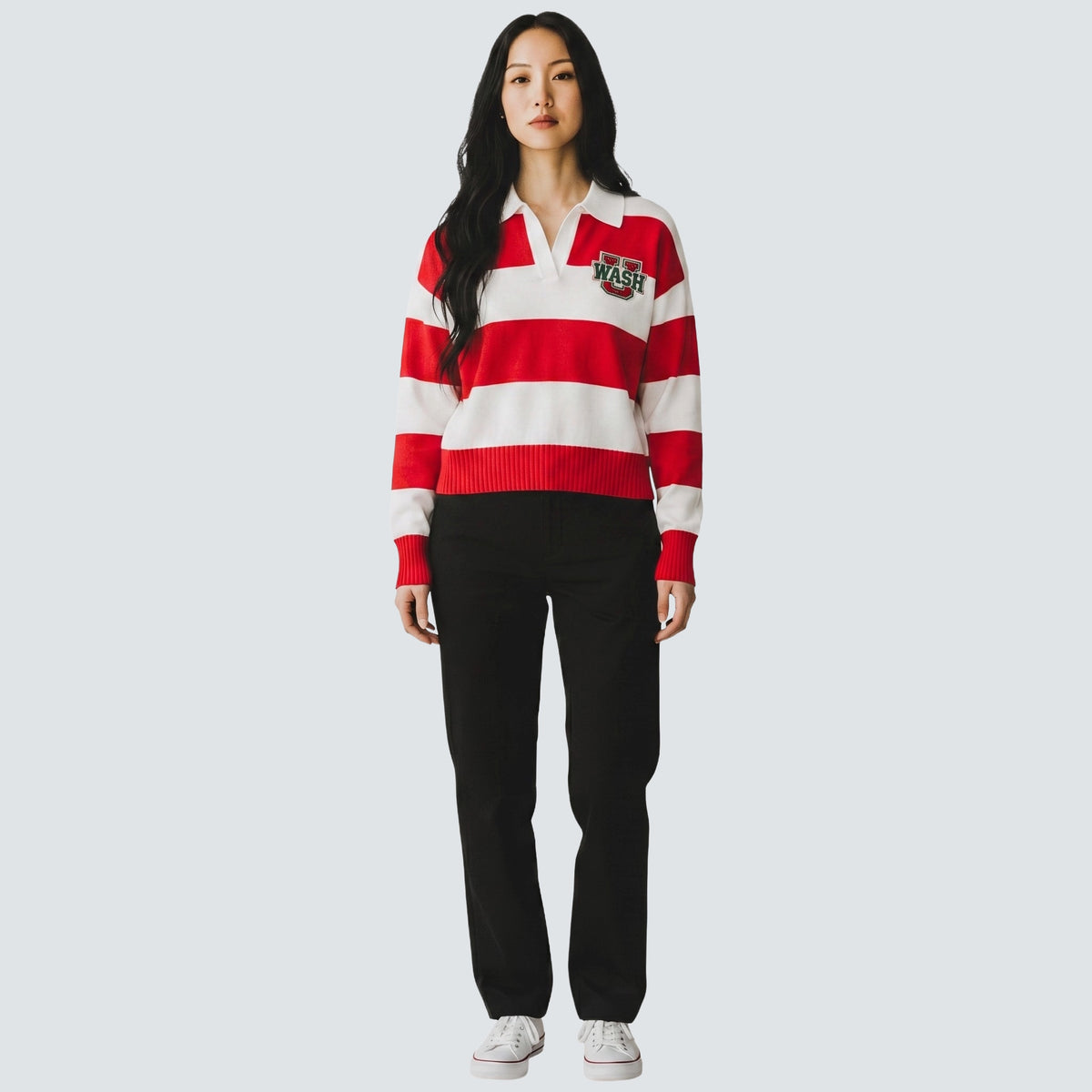 SILVIA BOXY SHORT RUGBY - Washington Univ. Bears