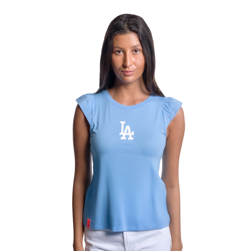 VAL FLUTTER TEE - Los Angeles Dodgers