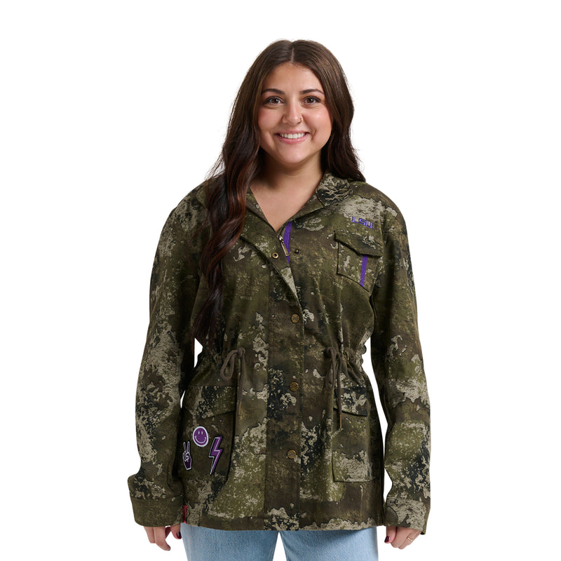 WALLACE CLASSIC CAMO FIELD JACKET - Louisiana State Univ. Tigers
