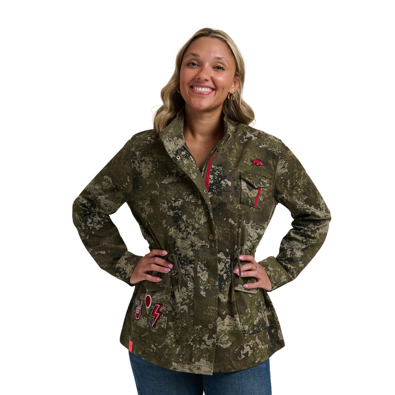 WALLACE CLASSIC CAMO FIELD JACKET - Univ. of Arkansas Razorbacks